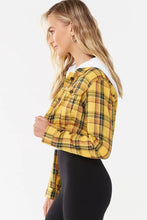 Load image into Gallery viewer, Cropped Plaid Jacket