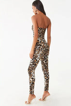 Load image into Gallery viewer, Pinstriped Suspender Jumpsuit