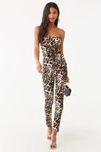Load image into Gallery viewer, Pinstriped Suspender Jumpsuit