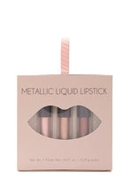 Load image into Gallery viewer, Metallic Liquid Lipstick Set

