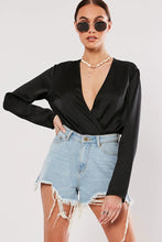 Load image into Gallery viewer, Missguided Surplice Bodysuit
