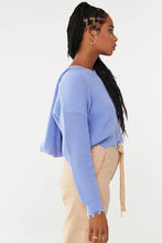 Load image into Gallery viewer, Distressed Hooded Sweater
