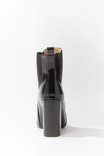 Load image into Gallery viewer, Faux Patent Leather Ankle Boots
