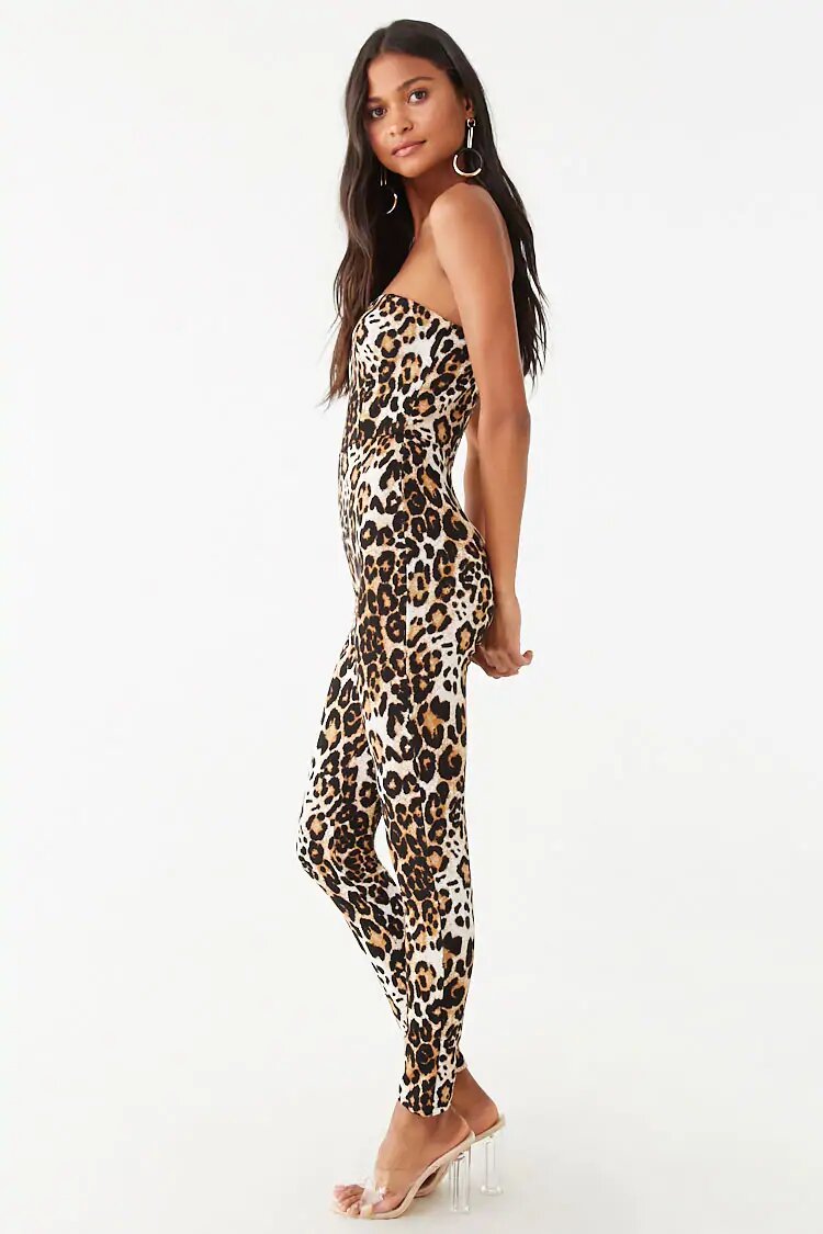 Copy of Pinstriped Suspender Jumpsuit